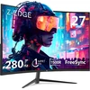 Z-Edge lenktas žaidimų monitorius 27 colių FHD 280 Hz 1 ms UG27P