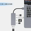 ZanBix USB-A šakotuvas su HDMI, SD ir MicroSD kortelių skaitytuvu HYD-9859H