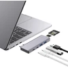 ZanBix USB-C šakotuvas MacBook, 6 prievadų, Thunderbolt 4, 100 W PD, HYD-9887T