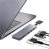 ZanBix USB-C šakotuvas MacBook su Thunderbolt 4, HDMI 4K ir 100 W PD 9820-GRY
