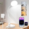ZAPLIT LED stalinė lempa su USB-A ir USB-C jungtimis, 78 LED, 15 W, DSL802