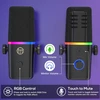 Zealsound dinaminis mikrofonas su USB ir XLR, RGB apšvietimu, 50 Hz–14 kHz, KD8S-EU
