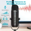 ZealSound stalinis USB mikrofono rinkinys su kardioidine kapsule ir reguliuojamu ištraukiamu laikikliu K66S
