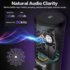 ZealSound USB kondensatorinis biurinio tipo mikrofonas su RGB apšvietimu ir triukšmo mažinimu BD2-EU