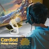 ZealSound USB kondensatorinis mikrofonas su triukšmo mažinimu, ausinių stebėjimu, Plug&Play, K66 Pearl Baltas