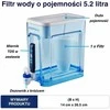 ZeroWater vandens dozatorius su 5 pakopų filtru, integruotu TDS matuokliu, 5,2 l talpa, ZD-022-RR