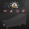 Zettum gultų uždangalai 213,4 x 81,3 x 81,3 cm, 2 vnt., 600D Oksfordo audinys OPLC-32-84-32-BLK-2P-EU