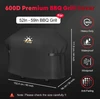 Zettum kepsninės uždangalas 152 x 66 x 111.8 cm, BBQ Cover 152 CM