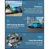 zhiroad automobilinis vaizdo registratorius 4K UHD, priekinė ir galinė 1080p kamera, Wi-Fi Q20S