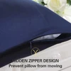 ZIMASILK šilkinė pagalvės užvalkalas, 100% morinės šilko, 19 Momme, 50 x 70 cm, tamsiai mėlynas, FR-19-5070-Navy