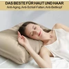 ZIMASILK šilkinė pagalvės užvalkalas 100% morų šilkas, 19 momių, 50x70 cm, užtrauktukas, taupe