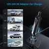 Zolt automobilinis USB-C įkroviklis 100 W 12–24 V nešiojamiesiems kompiuteriams ir telefonams