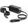 Zolt automobilinis USB-C įkroviklis 100 W 12–24 V nešiojamiesiems kompiuteriams ir telefonams