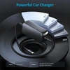 Zolt automobilinis USB-C įkroviklis 100 W 12–24 V nešiojamiesiems kompiuteriams ir telefonams