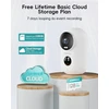 ZUMIMALL belaidė lauko stebėjimo kamera Wi-Fi Full HD 1080p su naktiniu matymu F5