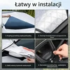Zyluniy priekinio automobilio stiklo apsauga nuo sniego ir šalčio 160 × 116 cm