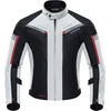 Zyxformis vyriška moto striukė, atspari vandeniui ir vėjui, ilgos rankovės, balta, ZY07-Baltas-XL