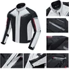 Zyxformis vyriška moto striukė, atspari vandeniui ir vėjui, ilgos rankovės, balta, ZY07-Baltas-XL