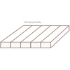 Klijuotas ąžuolinis skydas (solid) 41x660x2000