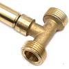 3 krypčių T formos LPG propano dujų skirstytuvas 21,8 mm LH (KLF / Shell tipo dujų balionams)