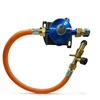 30 mbar LPG dujų slėgio reguliatoriaus komplektas su 450 mm POL–W20 aukšto slėgio žarna, 10 mm