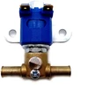 Benzino uždarymo vožtuvas (solenoidas) 12 V elektromagnetinis kuro vožtuvas horizontalus, 8 mm