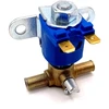 Benzino uždarymo vožtuvas (solenoidas) 12 V elektromagnetinis kuro vožtuvas horizontalus, 8 mm