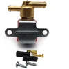 Benzino uždarymo vožtuvas (solenoidas) - 12 V elektromagnetinis kuro vožtuvas, žalvarinis