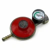 Butano dujų slėgio reguliatorius 29 mbar, 1,5kg/h su manometru, 21,8 mm LH