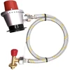 Campingaz 901 / 904 / 907 pildymo adapteris su 35 mm Jumbo Clip-On adapteriu ir 1,5 m plienu armuota žarna