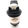 DN Autogas Parts CNG LPG 4 vnt purkštukų MED GI25-65 balti AMP Type Sequent