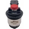 DN Autogas Parts CNG LPG 4 vnt purkštukų MED GI25-65 raudoni AMP Type Sequent