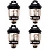 DN Autogas Parts CNG LPG 4 vnt purkštukų MED GI25-65 juodi AMP Type Sequent