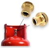 DN Autogas Parts LPG dujų balionų pildymo adapterių rinkinys ACME + DISH M22 (21,8 mm) Europinis