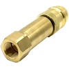 LPG adapteris M22 (Euronozzle) 3/4" UNF (JIC), skirtas Gaslow, GasIt ir CAMPKO dujų balionams
