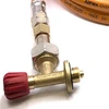 LPG aukšto slėgio dujų žarna 1,5 m su 22 mm Clip-On adapteriu ir Campingaz 901 / 904 / 907 jungtimi