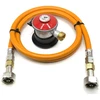 LPG aukšto slėgio dujų žarna 1,5 m su 35 mm Jumbo Clip-On propano adapteriu (4kg/h)