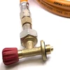 LPG aukšto slėgio dujų žarna 80 cm su 22 mm Clip-On adapteriu ir Campingaz 901 / 904 / 907 jungtimi