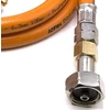 LPG aukšto slėgio dujų žarna 80 cm su 22 mm Clip-On adapteriu ir Campingaz 901 / 904 / 907 jungtimi