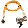 LPG aukšto slėgio dujų žarna 80 cm su 27 mm kampiniu Clip-On adapteriu, 21,8 mm LH