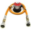 LPG aukšto slėgio dujų žarna 80 cm su 35 mm Jumbo Clip-On propano adapteriu (4kg/h) ir Campingaz 901 / 904 / 907 jungtimi