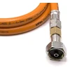 LPG aukšto slėgio oranžinė dujų žarna 1,5 m, 21,8 mm LH × 21,8 mm LH