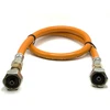 LPG aukšto slėgio oranžinė dujų žarna 80 cm, 21,8 mm LH × 21,8 mm LH
