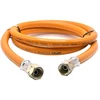 LPG aukšto slėgio propano–butano dujų žarna 1,5 m, 1/4" LH × 1/4" LH