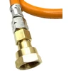 LPG aukšto slėgio žarna 1,5 m su 35 mm Jumbo Clip-On adapteriu, W20 RH, 4kg/h (236 tipas)