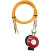 LPG aukšto slėgio žarna 1,5 m su 35 mm Jumbo Clip-On adapteriu, W20 RH, 4kg/h (236 tipas)