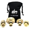 LPG Autogas pildymo adapterių rinkinys M22 (21,8 mm) ACME + DISH + Bayonet + Euronozzle su DN Autogas Parts transportavimo krepšeliu