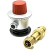 LPG JUMBO Clip-On adapteris 35 mm G.56 į G.2 (W21,8 x 1/14") + Euronozzle adapteris dujų balionams