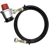 LPG pildymo adapterio komplektas su 35 mm Jumbo Clip-On adapteriu ir 6 m žarna, 21,8 mm LH