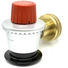 LPG pildymo adapteris 35 mm JUMBO Clip-On G.56 į G.2 (W21,8 x 1/14") + DISH adapteris dujų balionams
